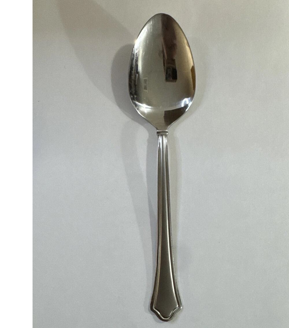 Pfaltzgraff 18/0 Glossy Stainless Steel Flatware Serving Spoon Replacement